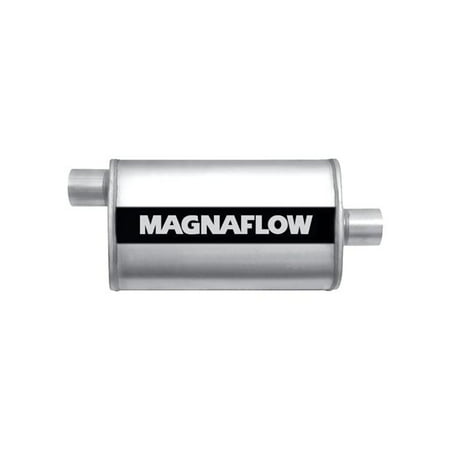 Details about   3" Muffler C/O MagnaFlow 14" Body 4" x 9" Universal XL Performance SS Exhaust 